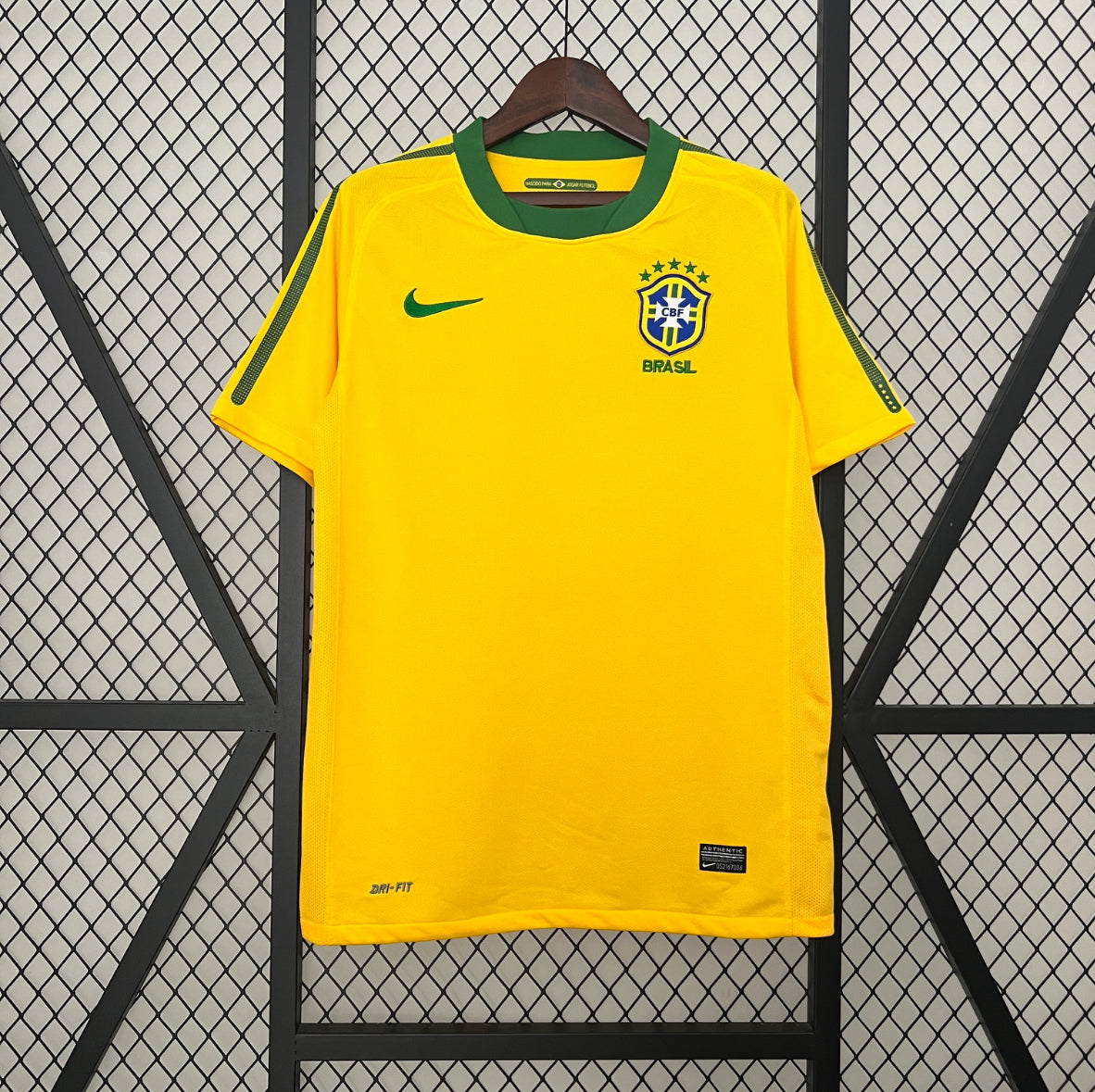 Brazil 2010 Home kit Jersey retro