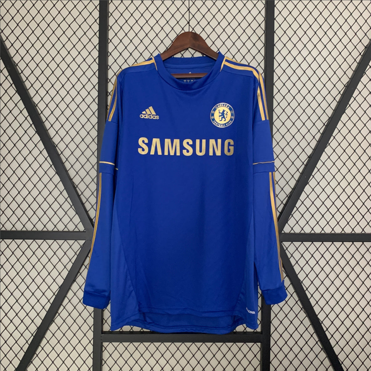 Camiseta retro de manga larga Chelsea 12/13 Local