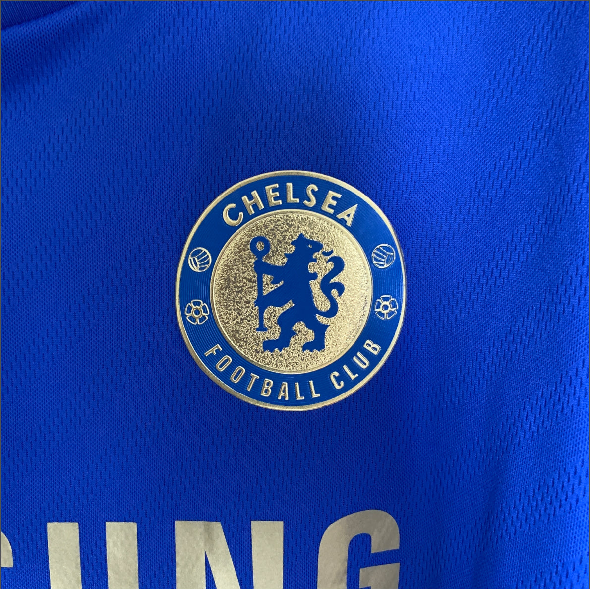 Camiseta retro de manga larga Chelsea 12/13 Local